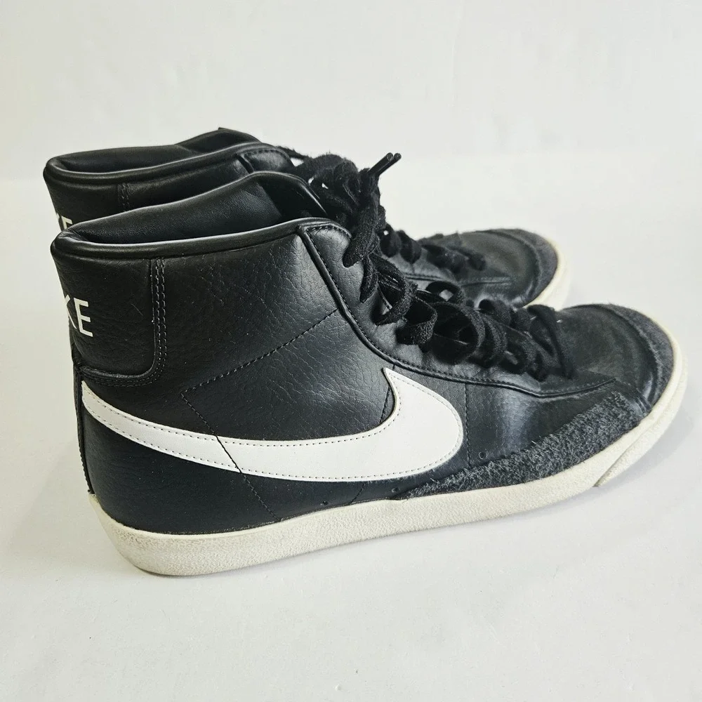 Nike Blazer Mid 77 Black w/ White Men's Size 11.5 Athletic High Top Shoes